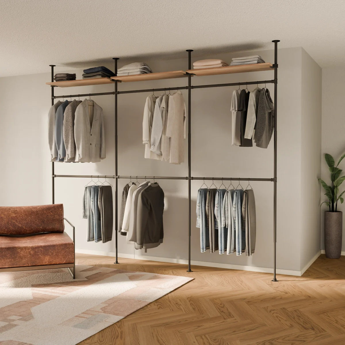 LOFT 3 OAK – 3 Hylder over