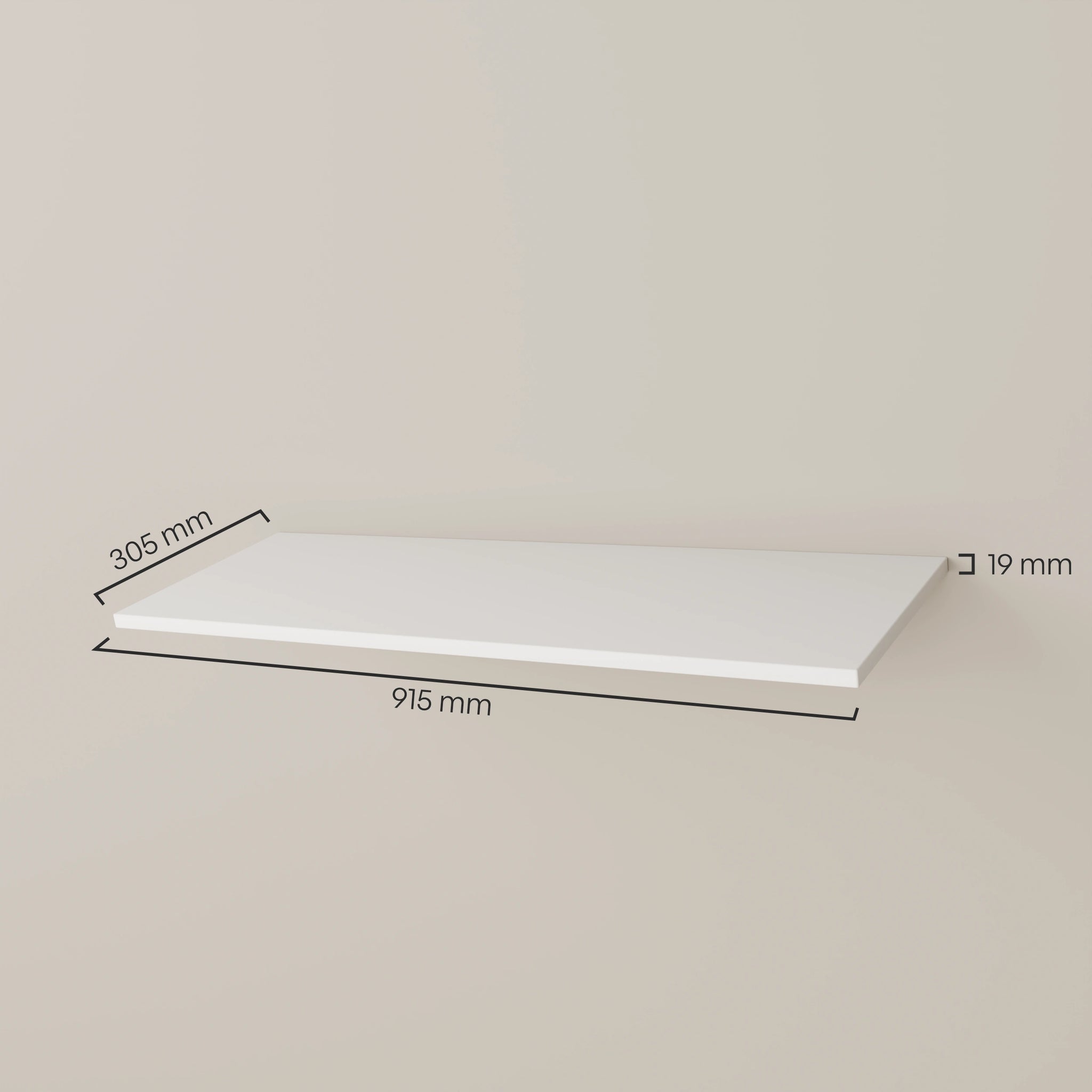 Shelf – White | incl. assembly accessories | set of 1 | set of 3 | set of 5