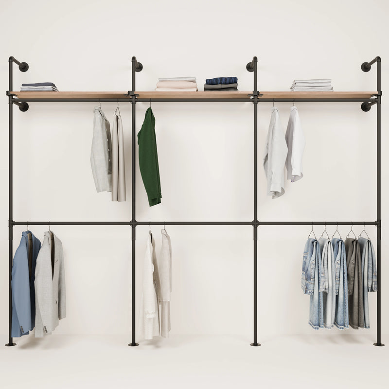 KIM DOUBLE 3 OAK – 3 top shelves