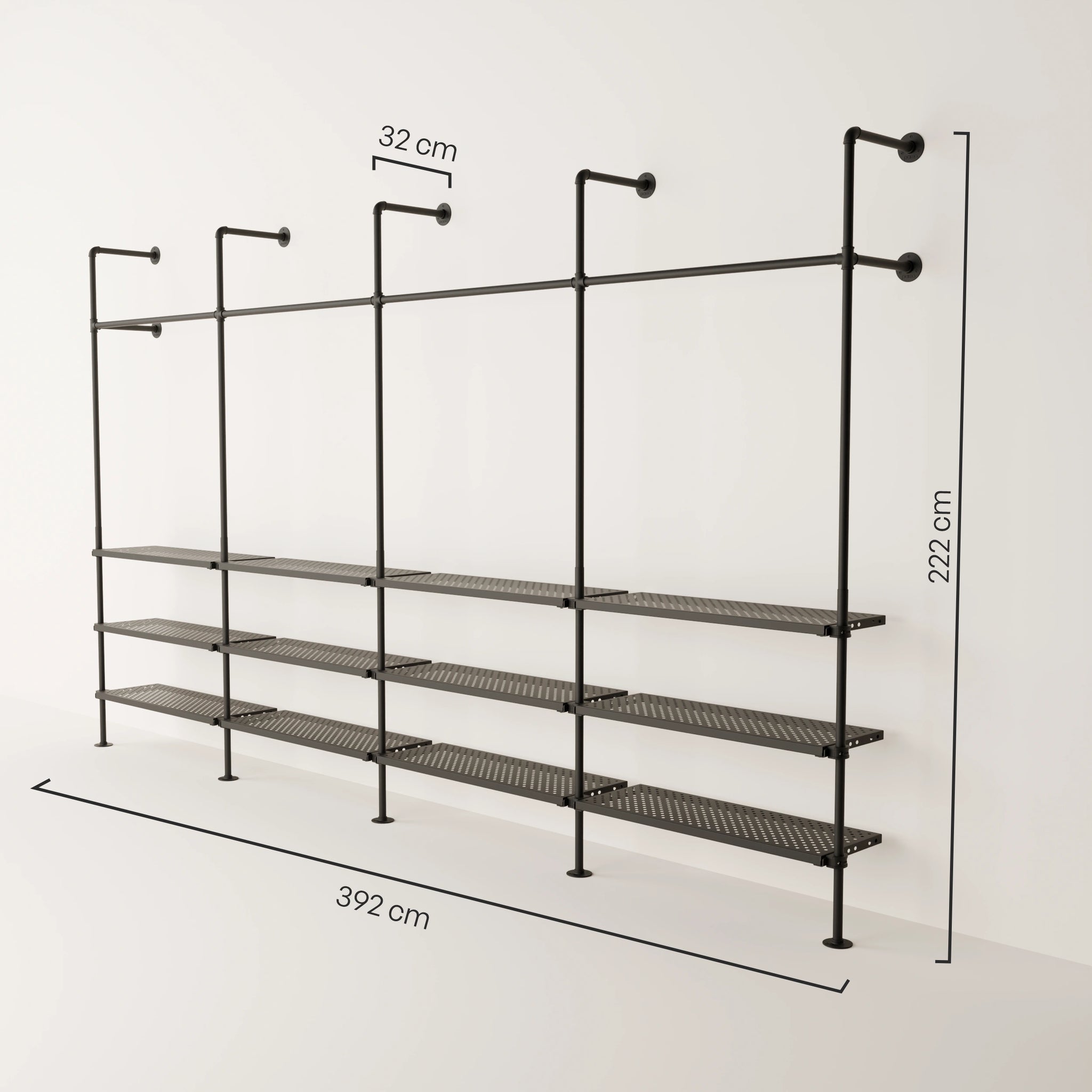 KIM 4 METAL – 12 shelves