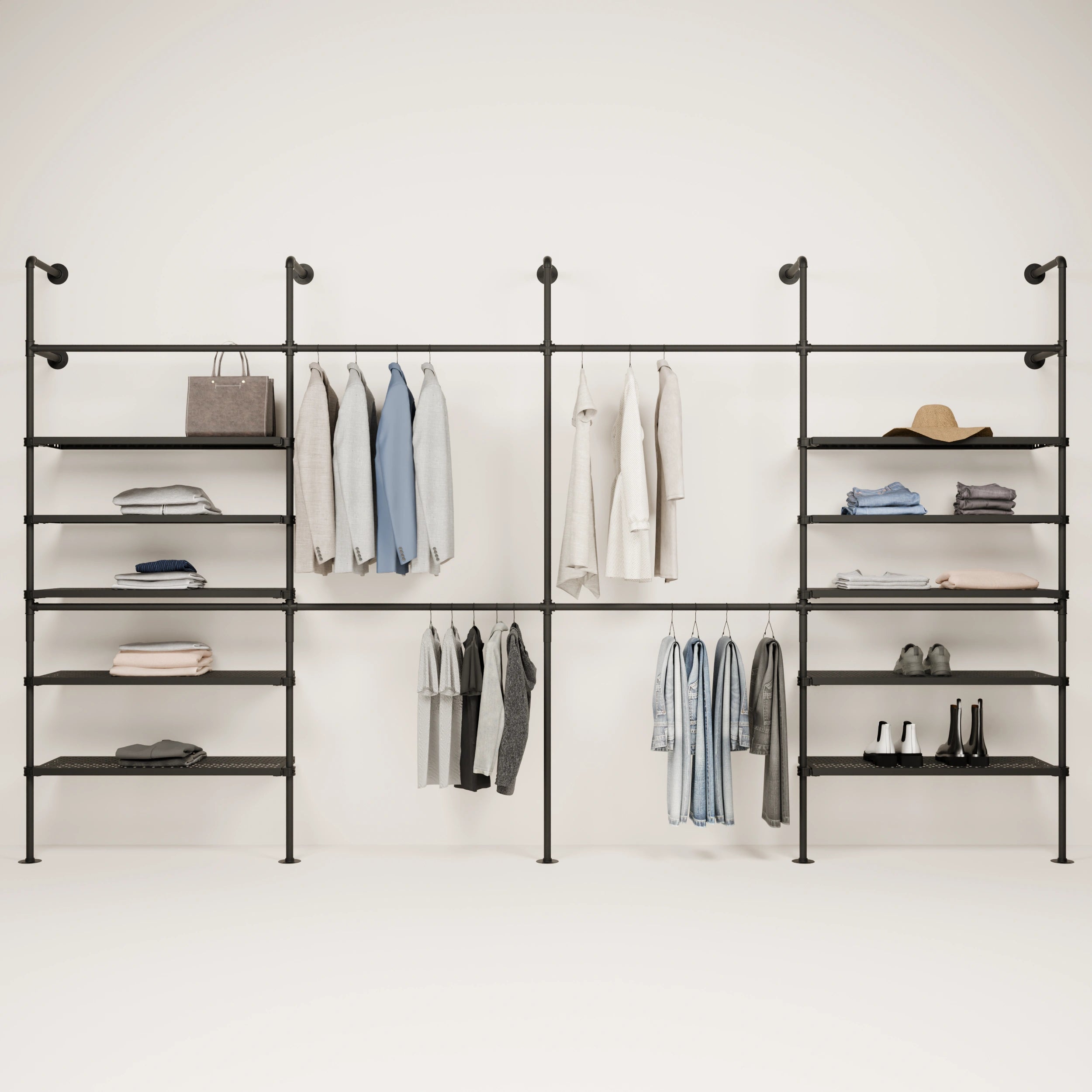 KIM DOUBLE 4 METAL – 10 shelves