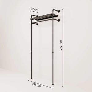 HEDDA METAL – Garderobe offen