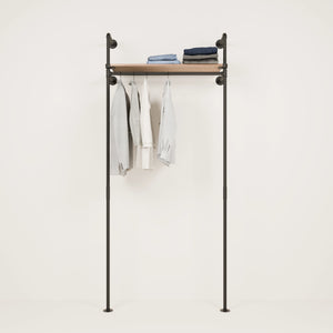 Kim Above Garderobe Industriedesign mit Holz